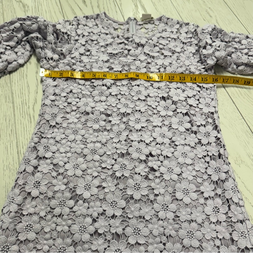 Shoshanna Lilac Floral Mini Dress - Picture 10 of 13